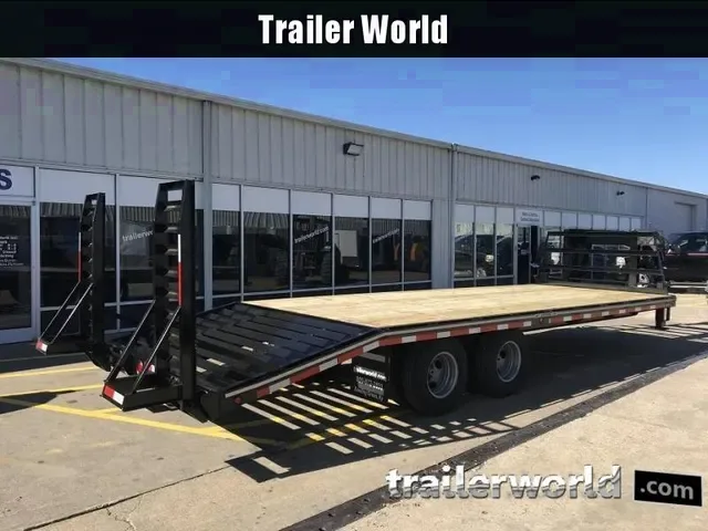 Premium Hauling: 2025 Better Built 8x25 Gooseneck Flatbed Trailer (10 Ton)