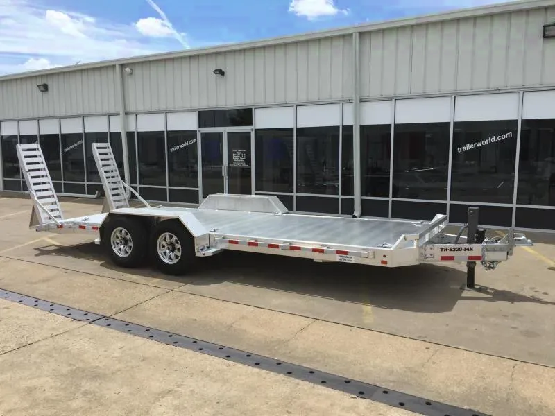 2025 Aluma 82x20 Aluminum Flatbed Equipment Trailer