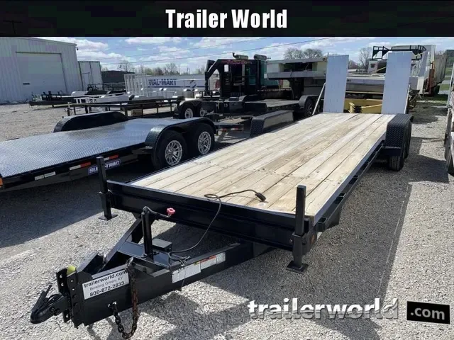 Reliable USED Trailer World 25' Equipment Trailer - Submit Your Offer!