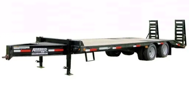 24ft Pintle Hitch heavy Equipment Trailer