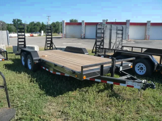 18ft Bumper Pull Equipment Trailer
