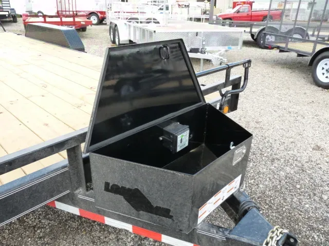 20ft Equipment Trailer 2-7000lb Axles
