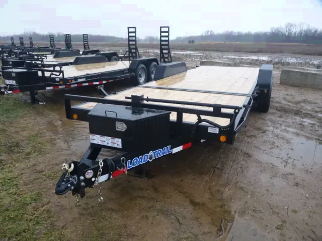 22FT Tilt Deck Equipment Trailer  - Loaded with Extras