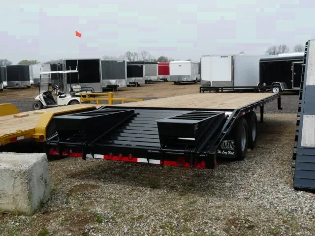 24ft Pintle Hitch Equipment Trailer