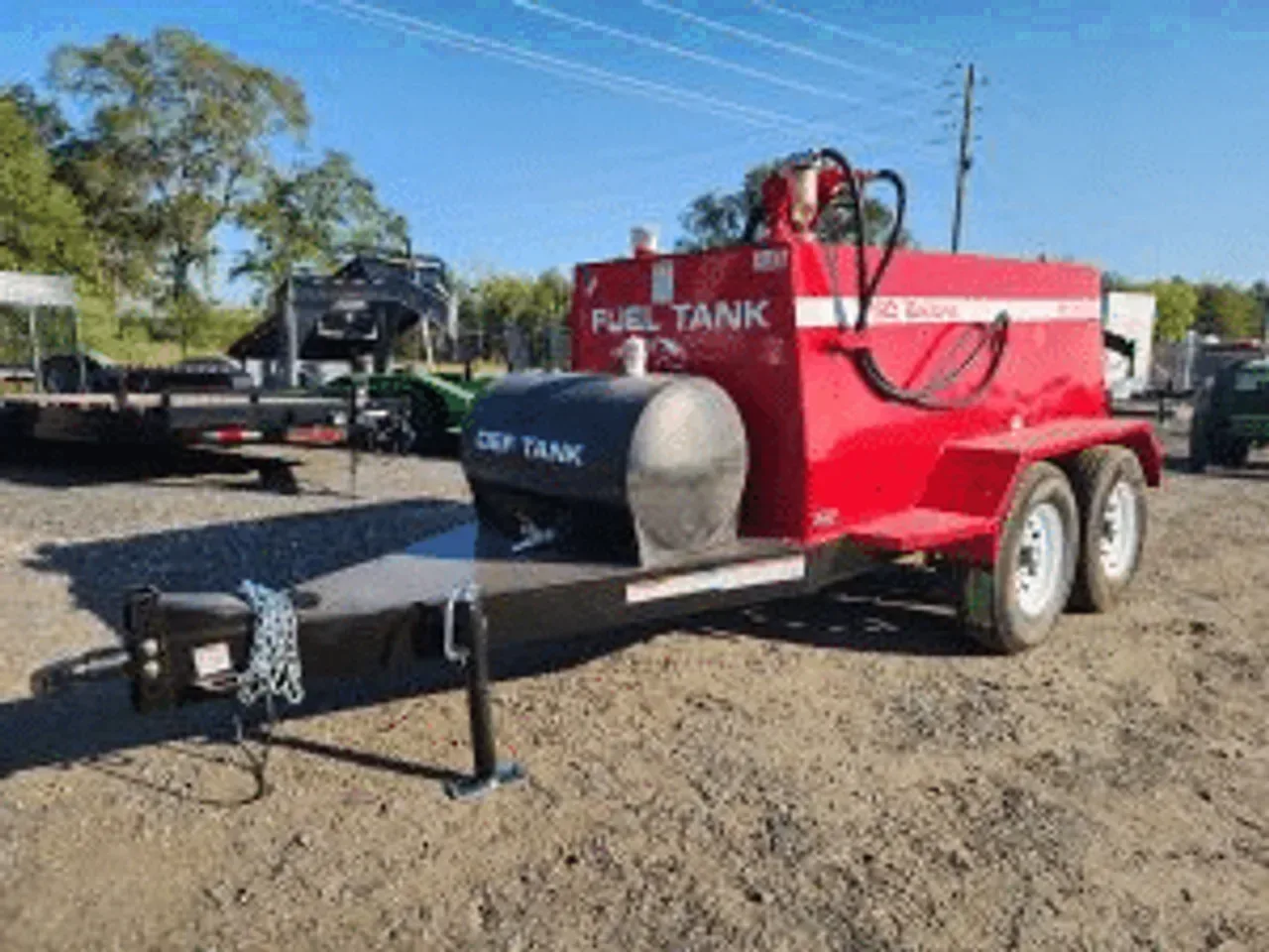 Fuel Trailer 2025 X9 Industrias American 750 gal fuel trailer Fuel Trailer-fuel-750-Red-000134