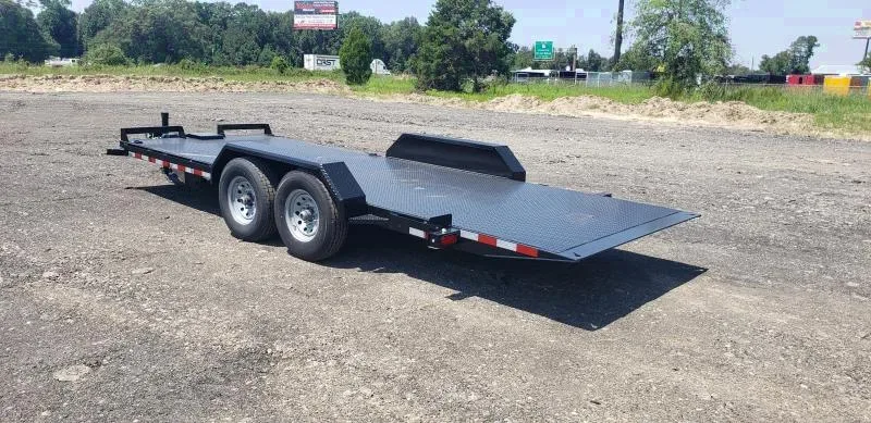 Hawke Trailers equipment 80x20 12k Hydraulic tilt deck Equipment Trailer
