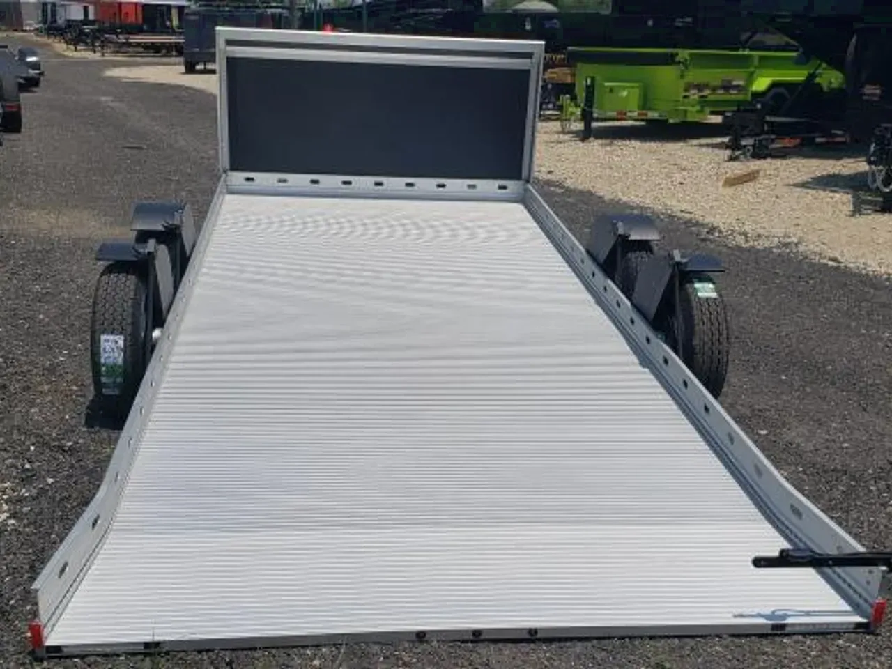 Aluminum 2026 7X16.50 Futura Trailers 7×16’5″ super sport aluminum lowering car trailer -FUTURA-SS166-004627 7 ft. x16.50 ft.