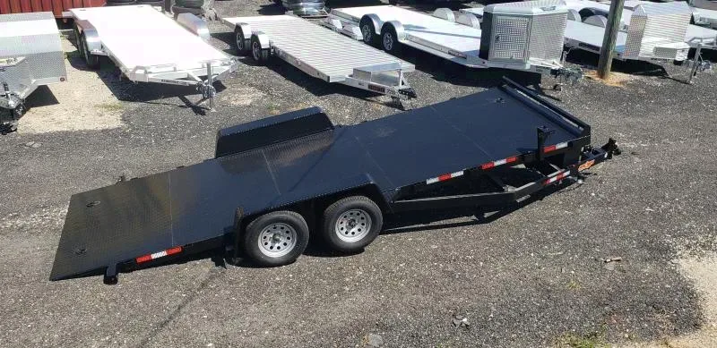 Down 2 Earth Trailers 82x20 7k Tilt steel Deck Equipment Trailer