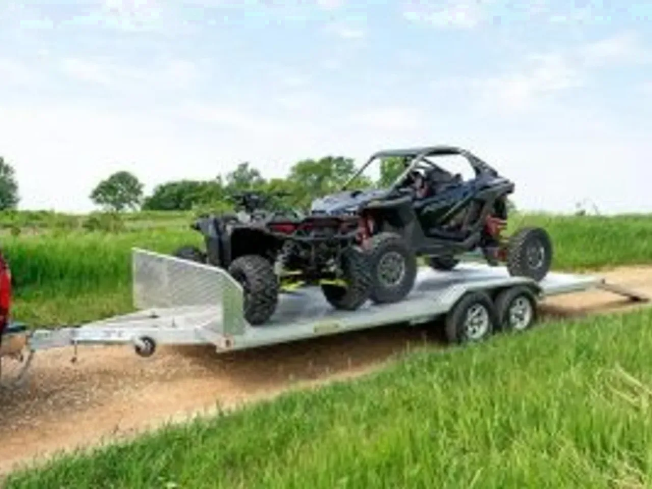 Aluminum 2026 8.50X22 Aluma 8.5×22 10K wide body offroad trailer with drive over fenders -ALUMWB22HDOF-303191 8.50 ft. x22 ft.