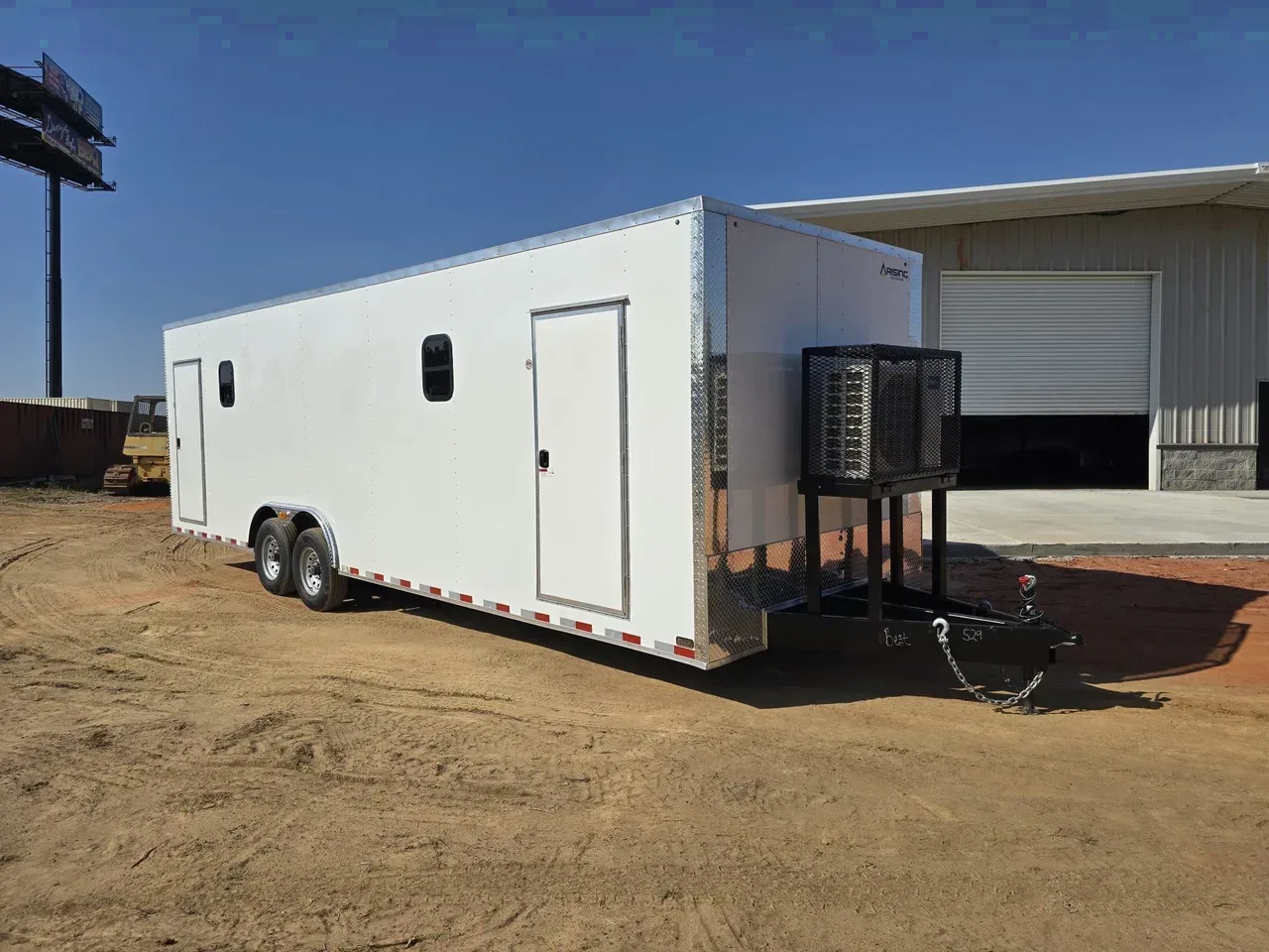 Office Trailer 2026 8.5X28 Arising Trailers 8.5X28 Mobile Office Trailer With 2 Offices &amp;amp; Bathroom -OFFICE8528-002111 8.5 ft. x28 ft.