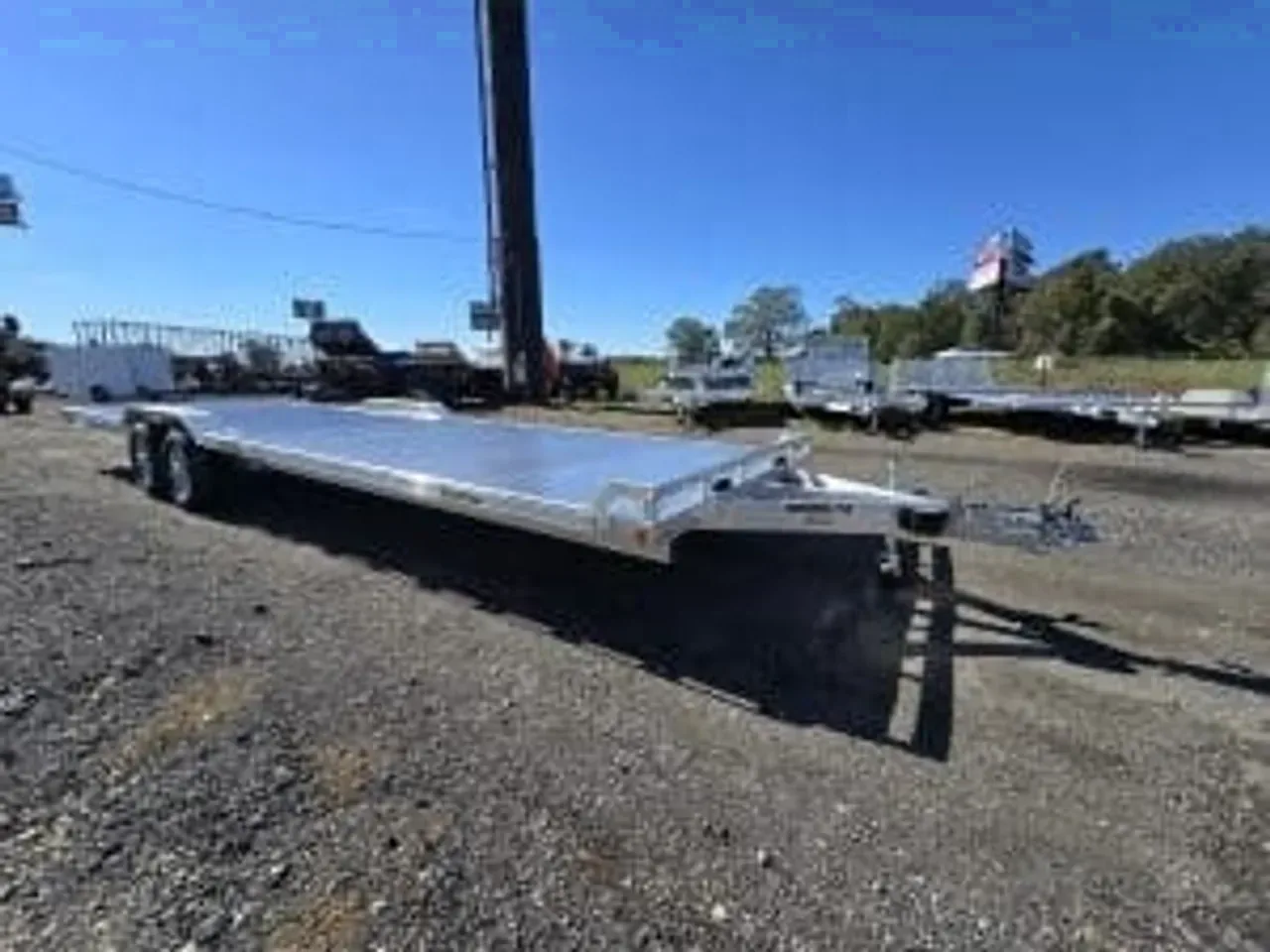 Aluminum 2026 8.50X28 Aluma 28′ wide body offroad trailer with drive over fenders -ALUMWB28HDOF-303325 8.50 ft. x28 ft.