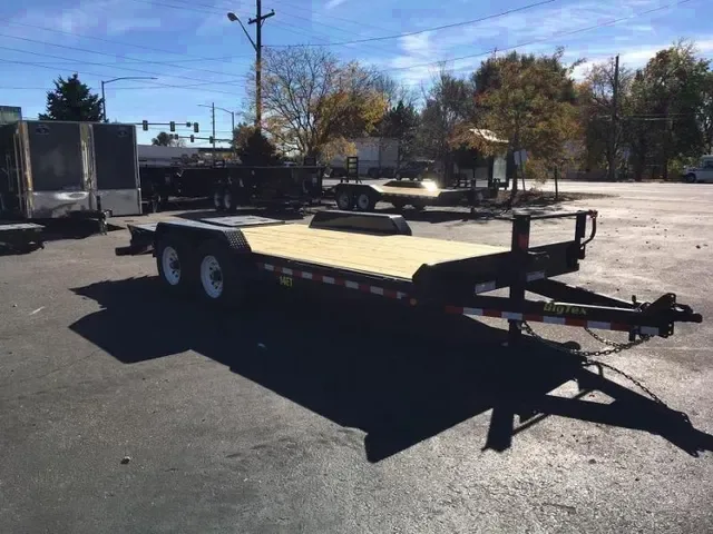 18 ft  Equipment Trailer w/Drop Leg Jack