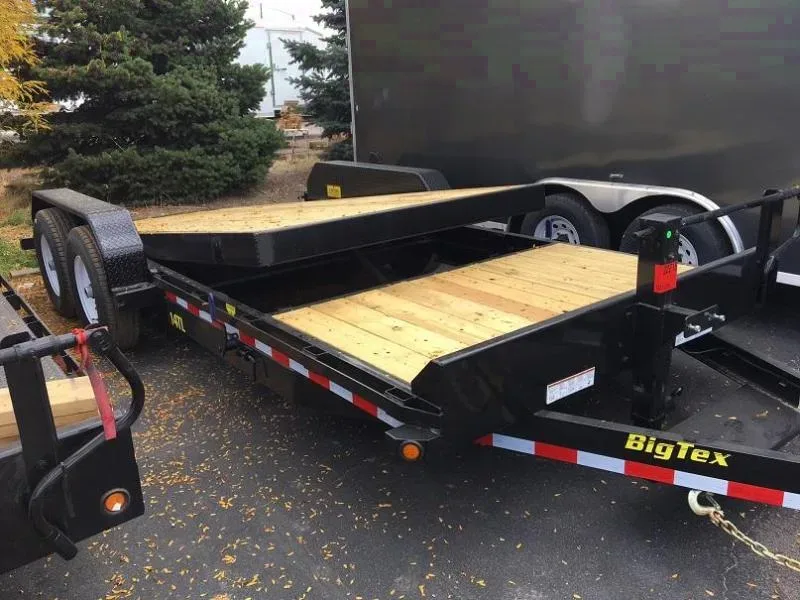 20 ft  Gravity Tilt Equipment Trailer