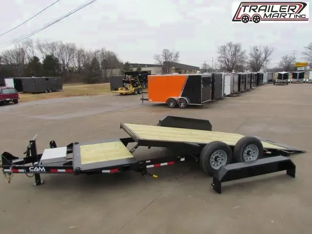 2025 6.5x20 Split Tilt Equipment Trailer - Black - Opportunity to Offer!