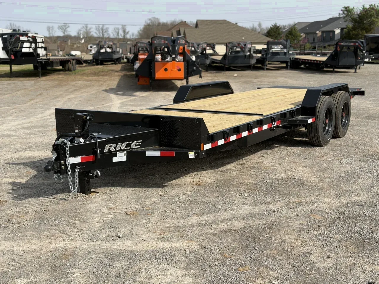 061148 - 2026 Rice Trailers 16+4 16k HD Split Tilt Tilt Deck Trailer