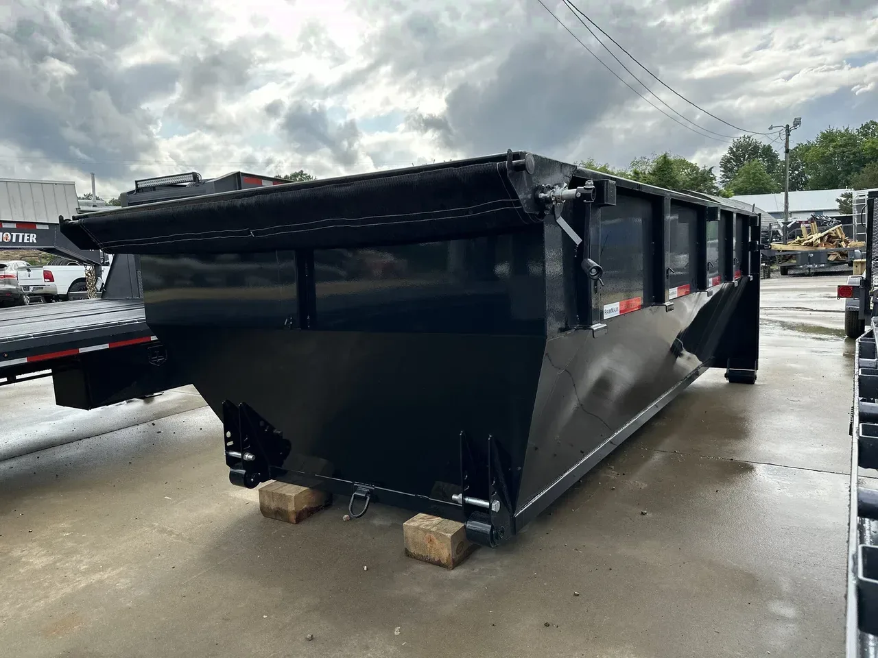 110266 - 2024 RawMaxx RDX-14' Roll-Off Trailer