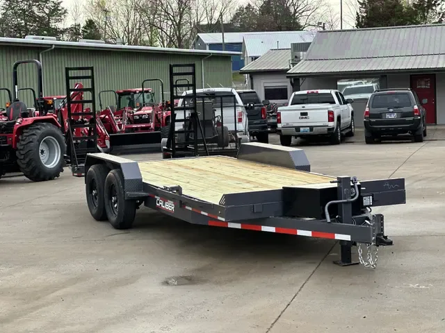 2025 Caliber 7x20 14K GVWR Low Boy Equipment Trailer