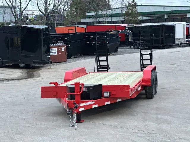 2025 Caliber 7x20 Low Boy Equipment Trailer – 14K GVWR Power