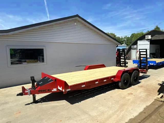 2025 Rice 7-Ton Flatbed Trailer 7x22 - Clarksville, TN