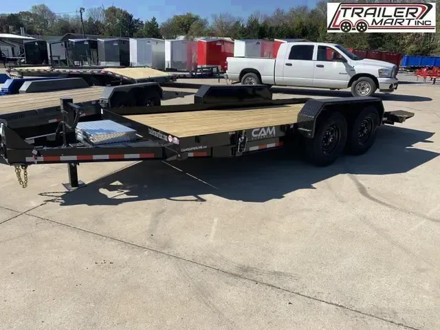 2025 8.5x18 Full Deck Tilt Equipment Trailer – Black – Make Offer