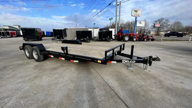 New 2025 Delco 8.5x20 12K GVWR Heavy Duty Trailer - Contact for Price