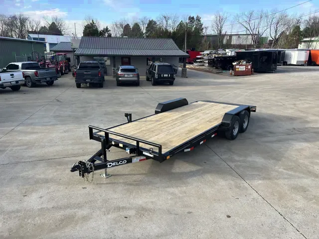 2025 Delco 8.5x20 12K GVWR Flatbed Equipment Trailer - Price on Request