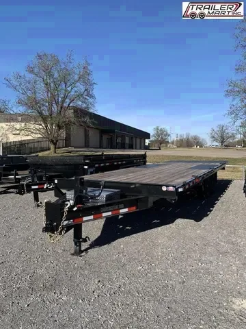 USED Deckover Split Tilt Trailer 8.5x24 - Clarksville, TN