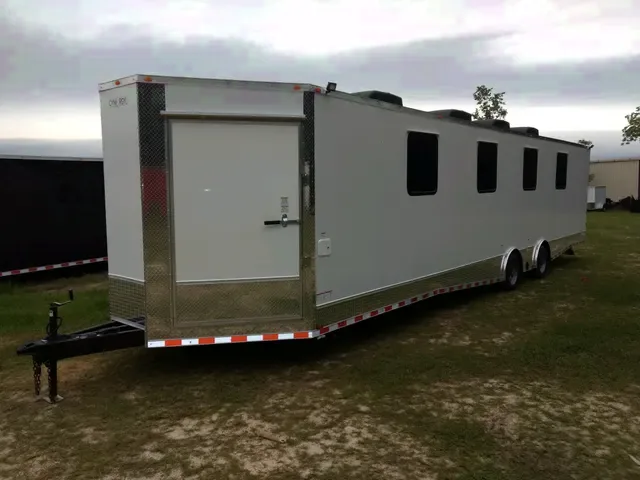 8.5X36 (8) BED BUNKHOUSE TRAILER-LOADED WITH FEATURES