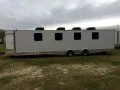 8.5X36 (8) BED BUNKHOUSE TRAILER-FINISHED INTERIOR, A/C AND MANY MORE FEATURES