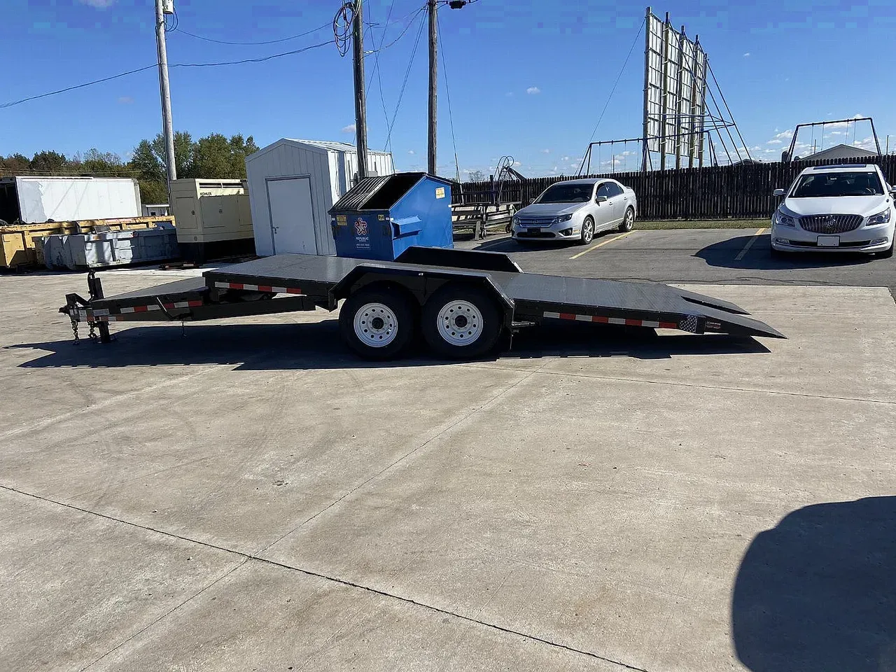 2024 Imperial 20ft Tilt Trailer with steel deck