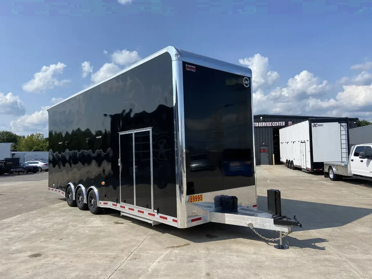 30' Aluminum Stacker Racing Trailer - United