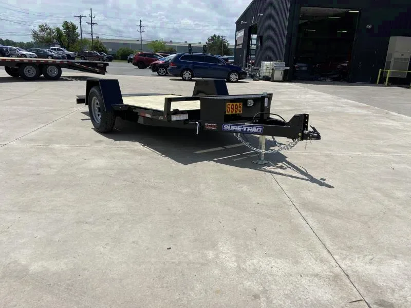 2025 Sure-Trac 6.5x12 Single Axle Tilt Bed Equipment Trailer