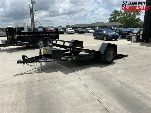 2025 Sure-Trac 6.5x12 Single Axle Tilt Bed Utility Trailer