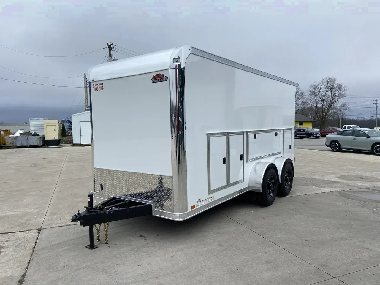 United UXT 7x16 Tool Crib Trailer