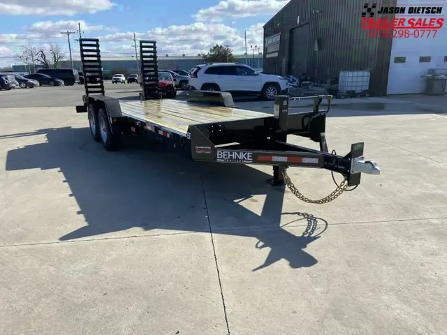 2025 Behnke 7 x 20 Skidloader/Equipment Trailer - Edgerton, OH