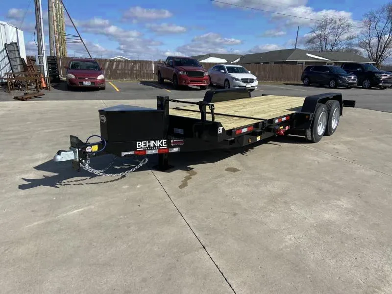 2025 Behnke 7x20 Tilt & Stationary Equipment Trailer - Edgerton, OH