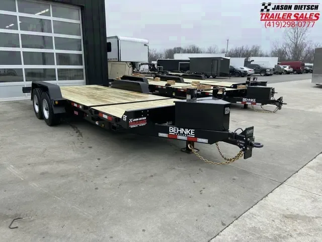 2025 Behnke 7x20 Tilt & Stationary Equipment Trailer - Edgerton, OH