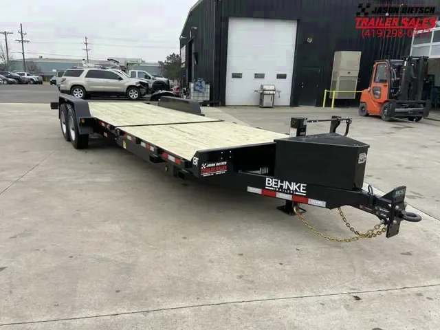 Open to Offers: 2025 Behnke 7x22 Partial Tilt Equipment Trailer 20K GVWR