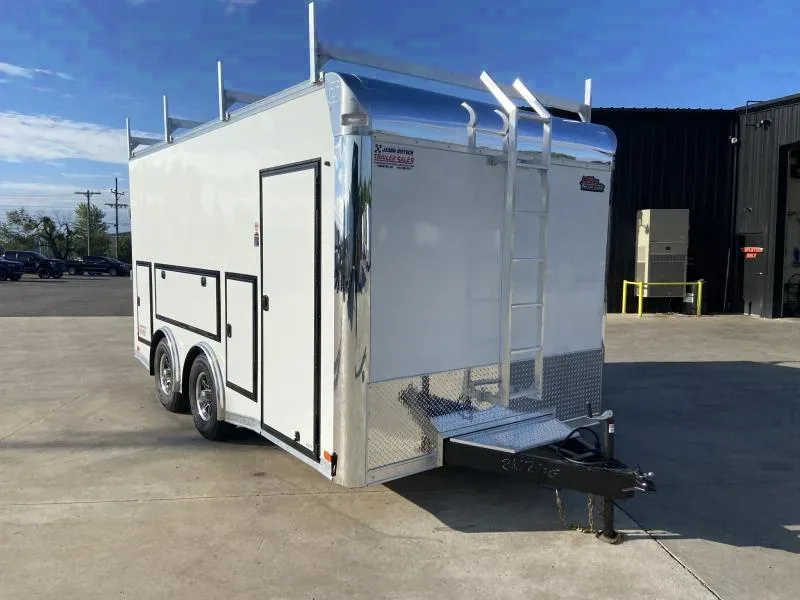 2025 United UXT 8.5x16 Tool Crib Trailer with 110V Package