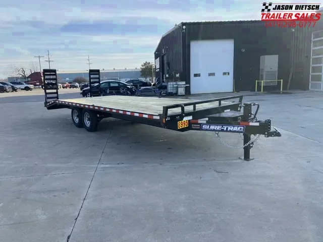 Make an Offer: 2025 Sure-Trac 8.5x20 Beavertail Deckover Trailer (15K GVWR)