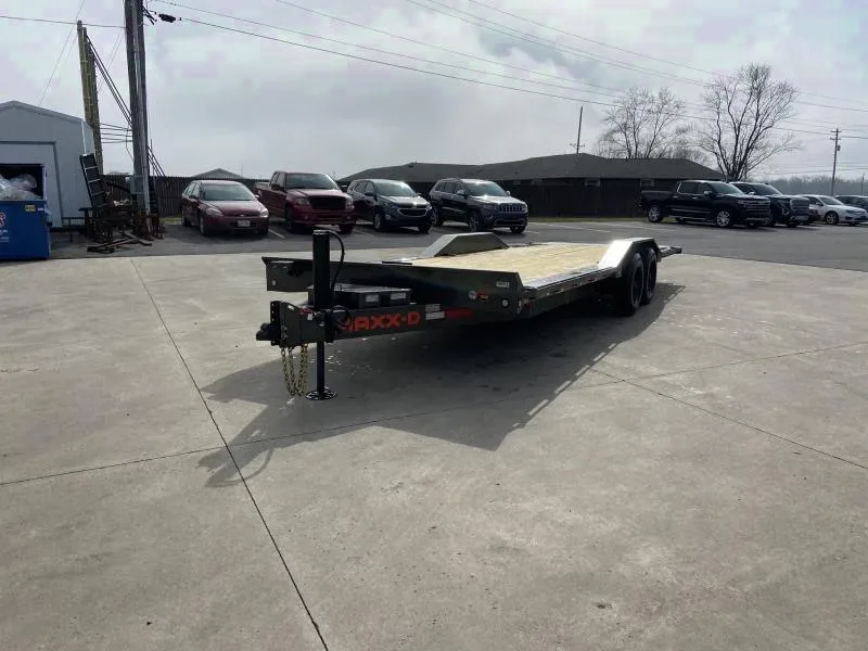 Make an Offer: 2025 MAXX-D 8.5x24 Power Tilt Skid Steer Trailer (16K GVWR)