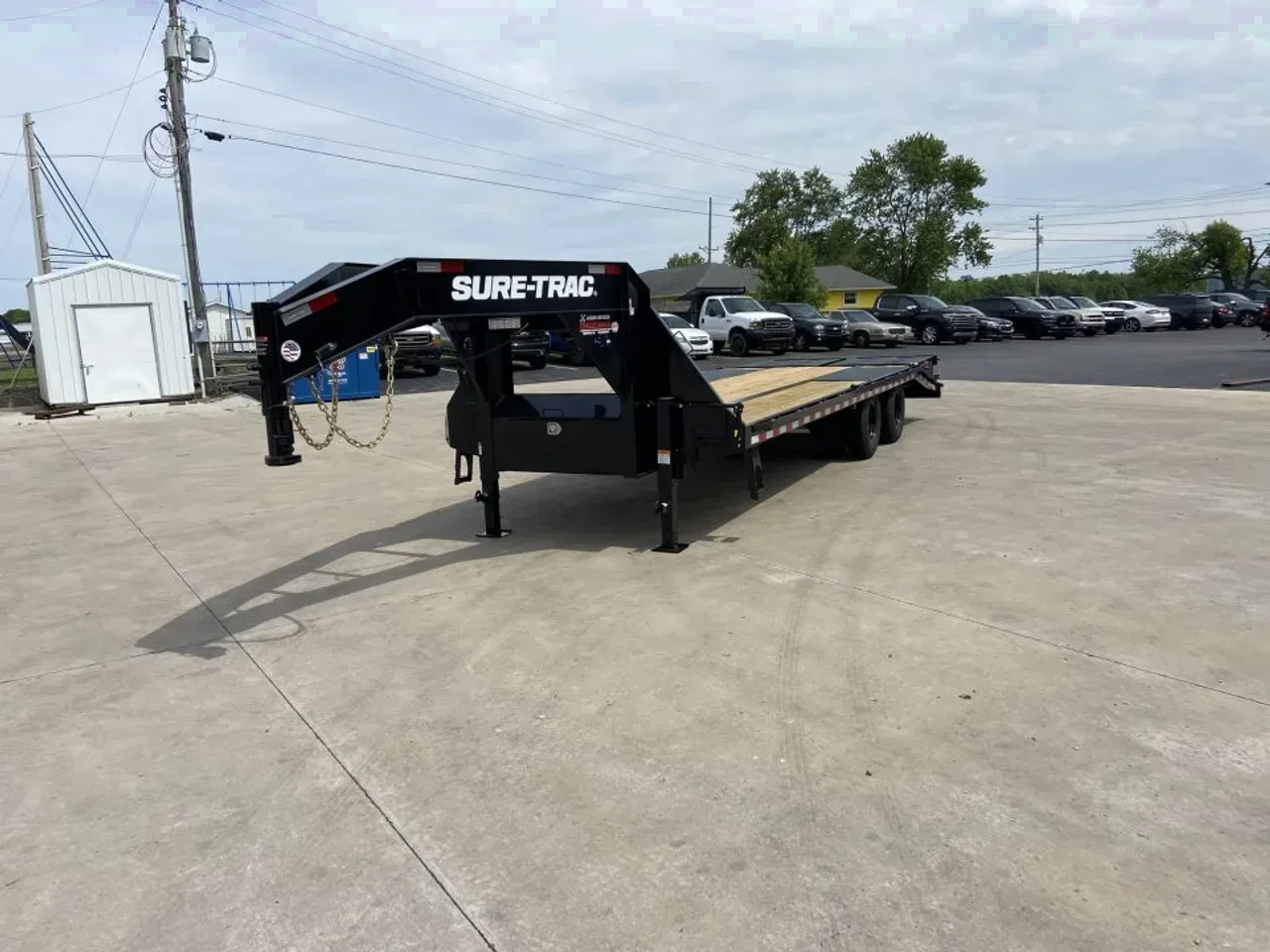 Sure-Trac 8.5X25(20+5) Deckover Trailer