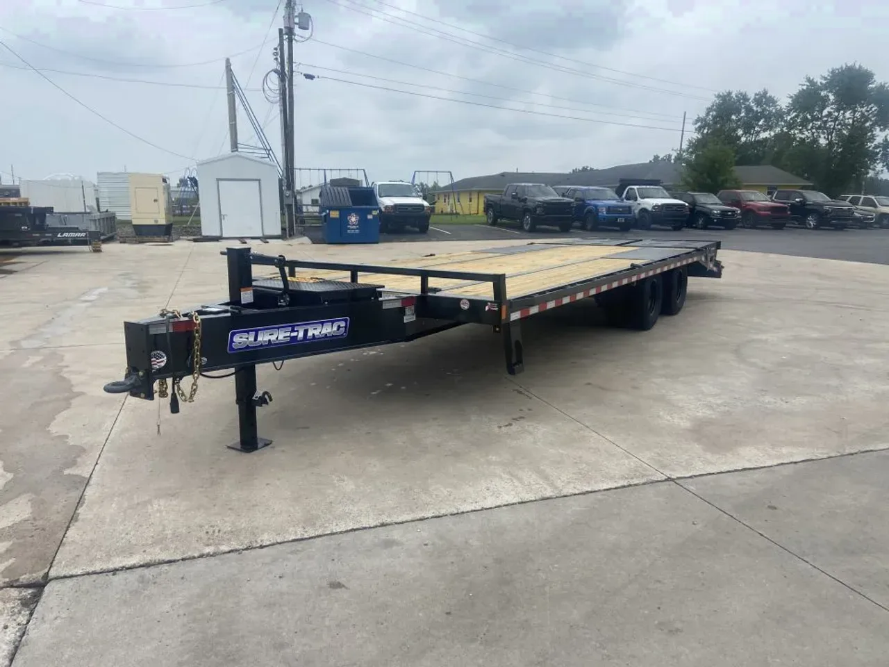 Sure-Trac 8.5X25(20+5) Deckover Trailer 22.5K