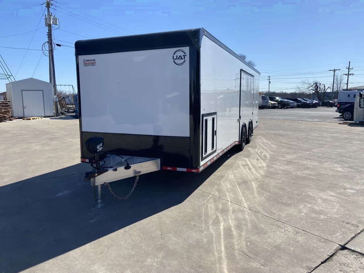 2026 United Prem 8.5X28 Racing Trailer
