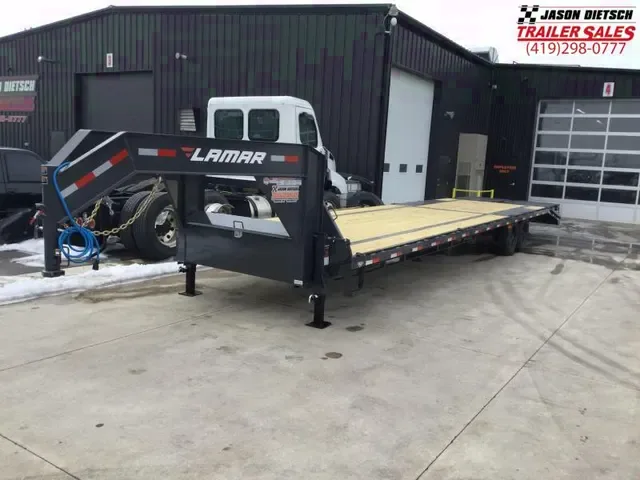 2025 Lamar 8.5x36 HD Deck Over Gooseneck Equipment Trailer