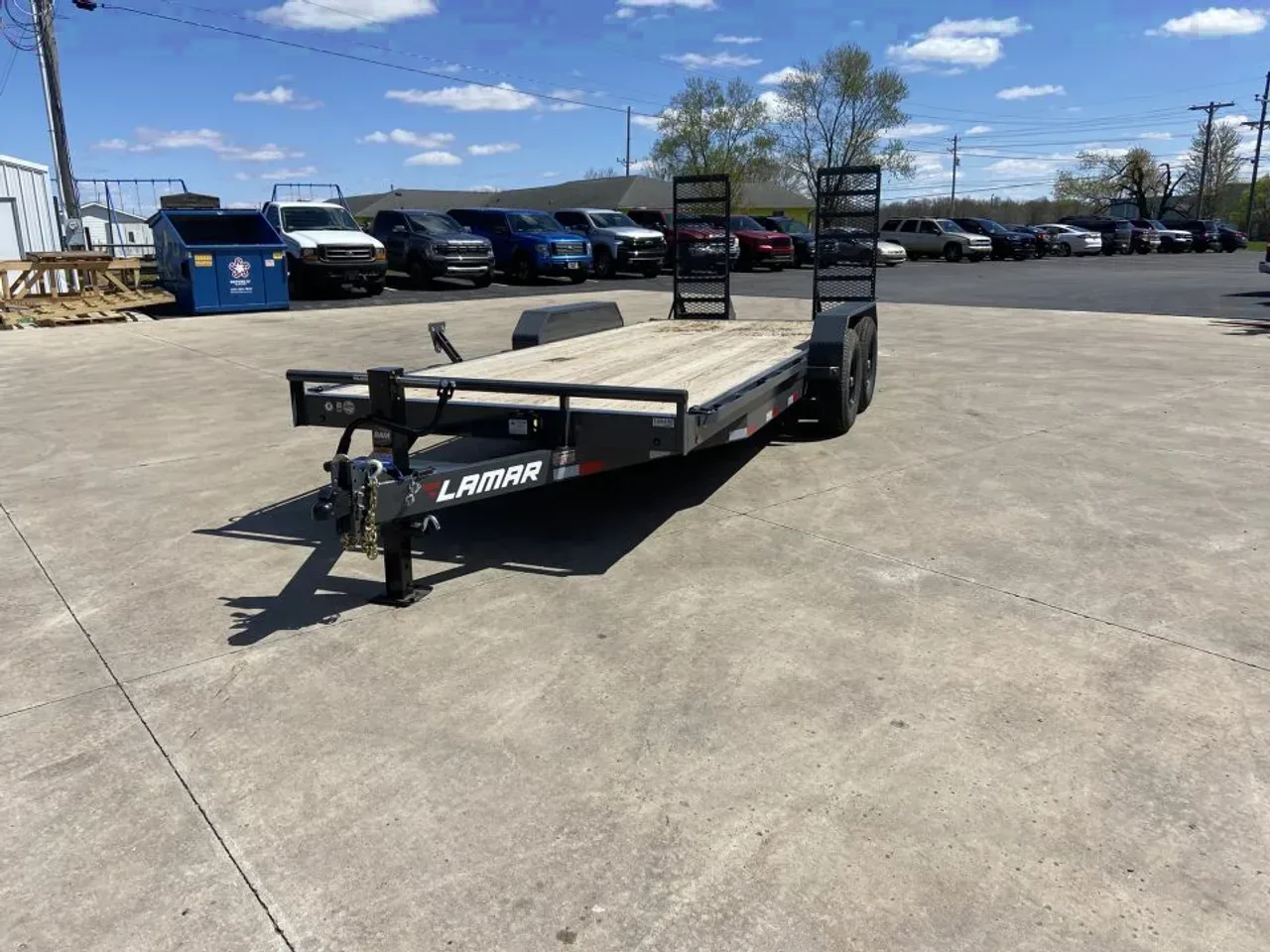 Lamar Trailers LM 83"X20' EQUIP HAULER