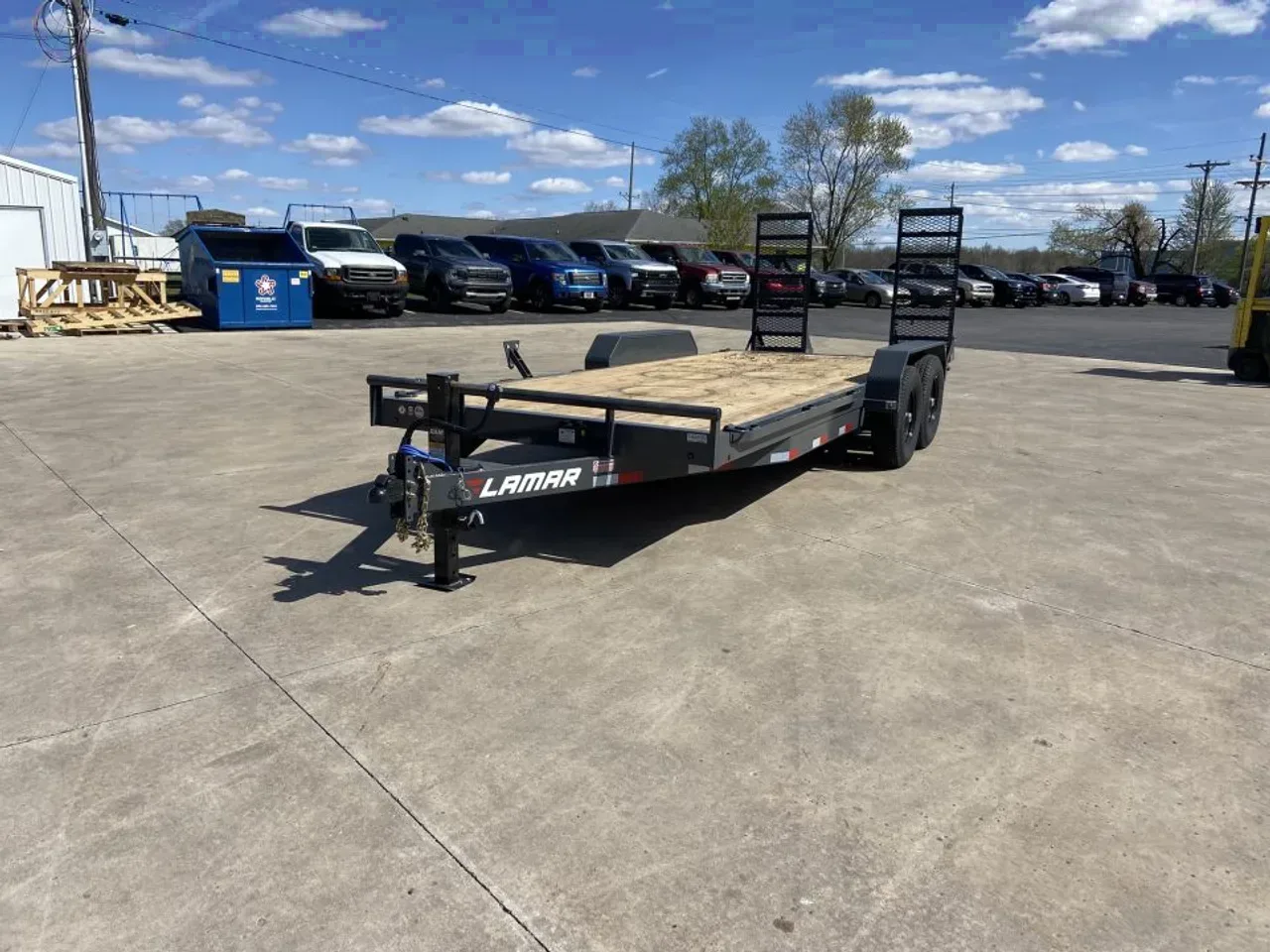 Lamar Trailers LM 83"X20' EQUIP HAULER