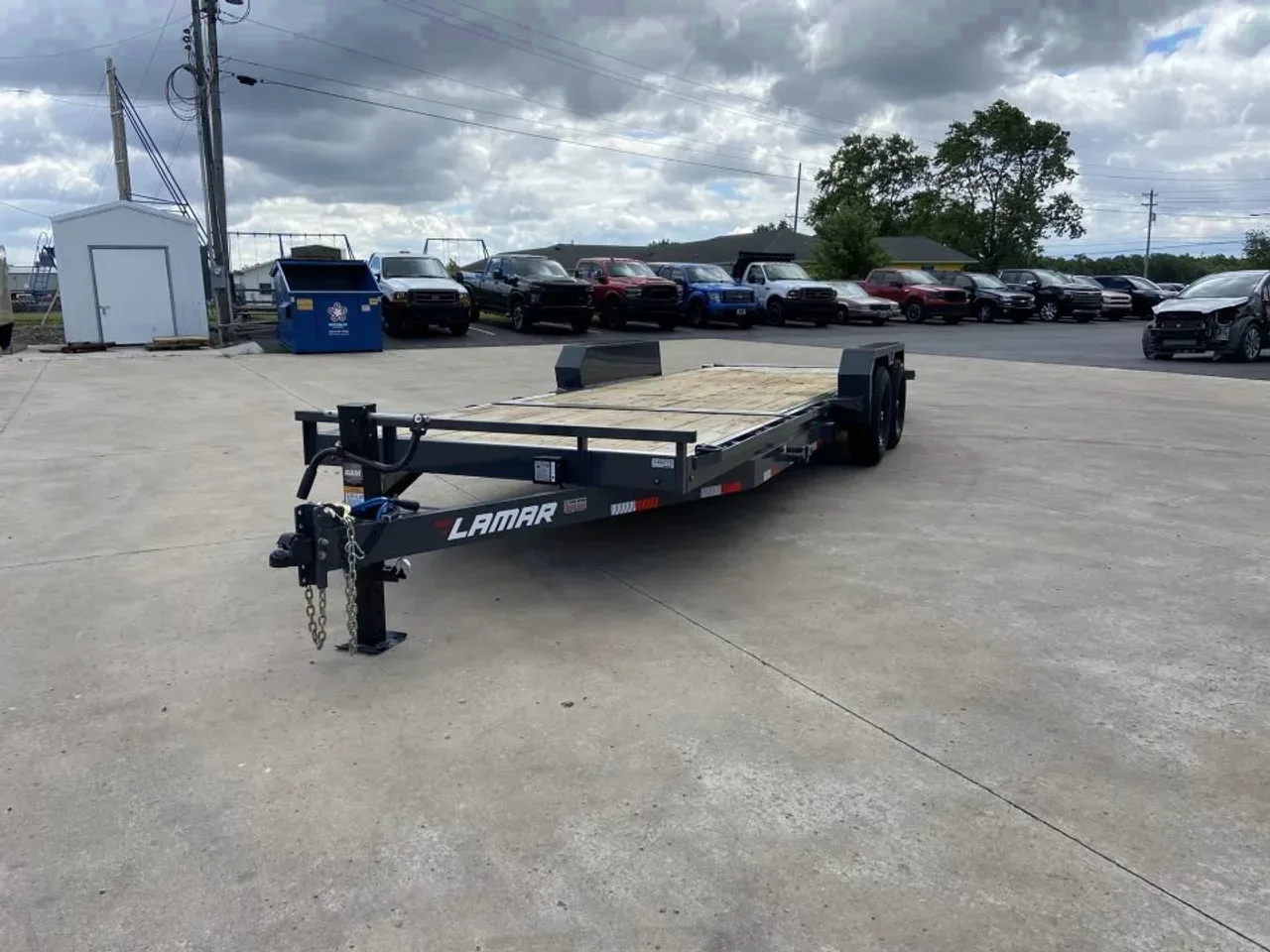 Lamar Trailers LM 83"X22' EQUIP TILT 14K
