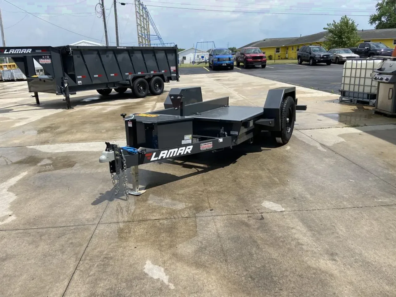 Lamar 59"X10' Scissor Hauler 7K