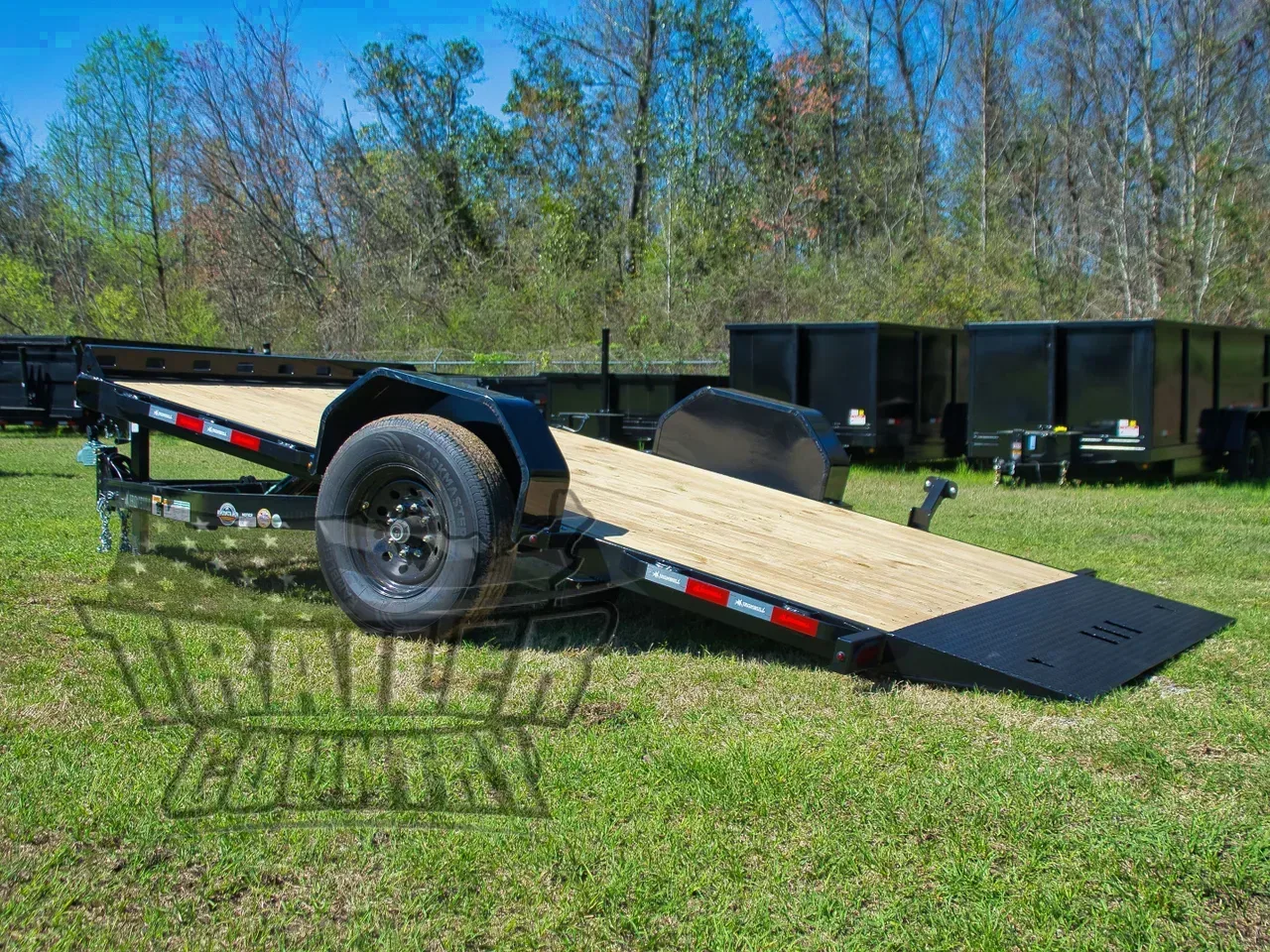 2026 TSB 80"X12' SINGLE AXLE TILT TRAILER
